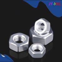 Hex Hexagon Nut M3 M4 M5 M6 M8 M10 M12 M14 M16 Aluminium 6061 Hex Nuts Fastener Hardware Accessories