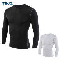 TINO.เสื้อออกกำลังกายแขนยาว  เสื้อรัดกล้ามเนื้อ Long-Sleeved Quick-Drying  Compression [สินค้าพร้อมส่ง / กทม]