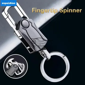 Multi-functional Car Auto Spinner Keychain Bottle Opener Key Ring
