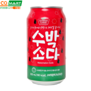 Soda Hàn Quốc SFC Vị Dưa Hấu Lon 350ml
