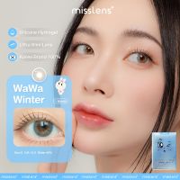 Misslens/Sisse Lens รุ่น wawa สี Winter blue (รายเดือน)/ รองรับสายตาปกติ/สายตาสั้น -0.50 ถึง -10.00