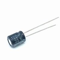 50PCS Higt quality 35V100UF 6x7mm 100UF 35V 6x7 Electrolytic capacitor