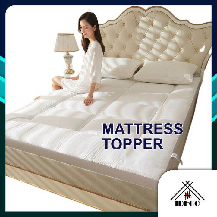 IDECO 5 Star Quality Hotel Grade Mattress Topper Mattress Pad Single