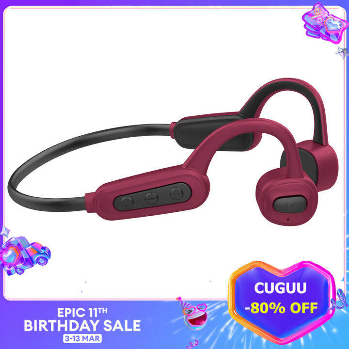 Original Bone Conduction Swimming Earphones, Open MP3 Player 16G Memory