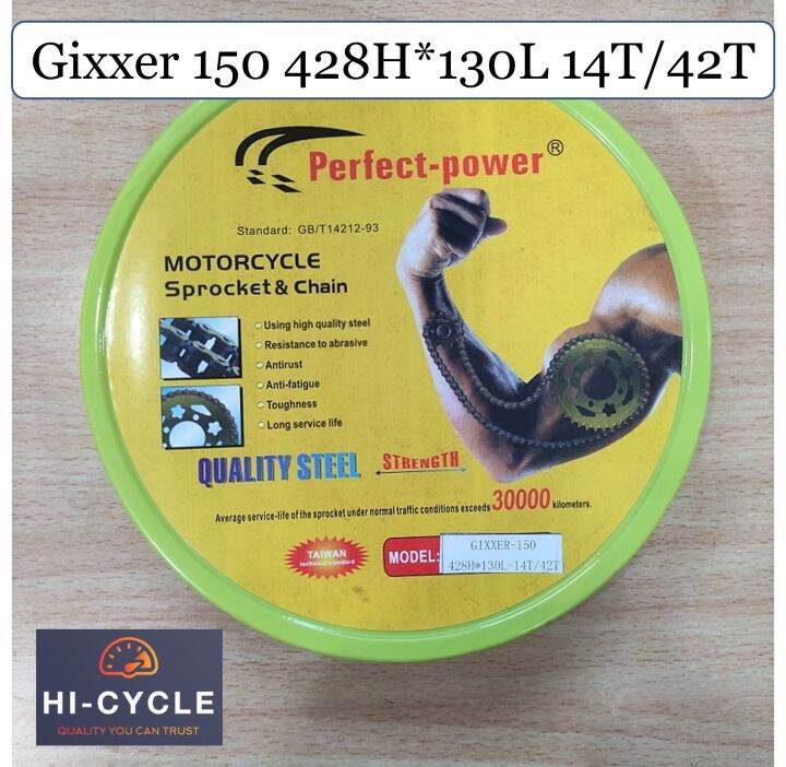 suzuki gixxer chain sprocket life