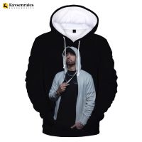 Eminem-Sudadera con capucha para hombre y mujer, suéter de manga larga con estampado de cantante rapero Harajuku, Hip Hop, 3D, gran oferta, 2023