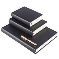 Super Thick 330 Sheets Diary Notebook sketchbook blank page Travel journal Planner A4 A5 A6 PU Leather hard cover Stationery Note Books Pads