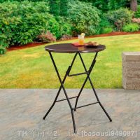 hyfvbu▧ↂ  Mainstays 31  Round High-Top Folding Table foldable outdoor