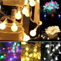 1.5M 4M 5M Fairy LED String Lights Xmas Round Ball Bulb Wedding Party Lamp Creative lantern decoraction battery