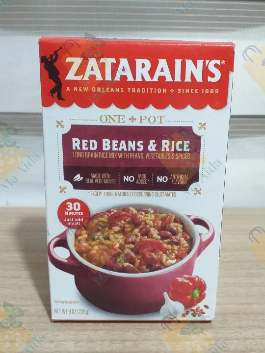 Zatarain's Red Beans & Rice, 8 oz9 (226g) U.S.A Lazada PH