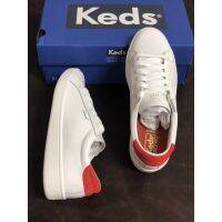 Keds ใหม่ รองเท้าหนังแกะนิ่ม ลําลอง สีขาวรุ้ง แฟชั่นฤดูร้อน สําหรับสตรี 2021