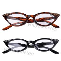 YOUYO Women Cat Eye Reading Glasses Presbyopic Eyeglass Spectacles Resin Len 1.0 3.5