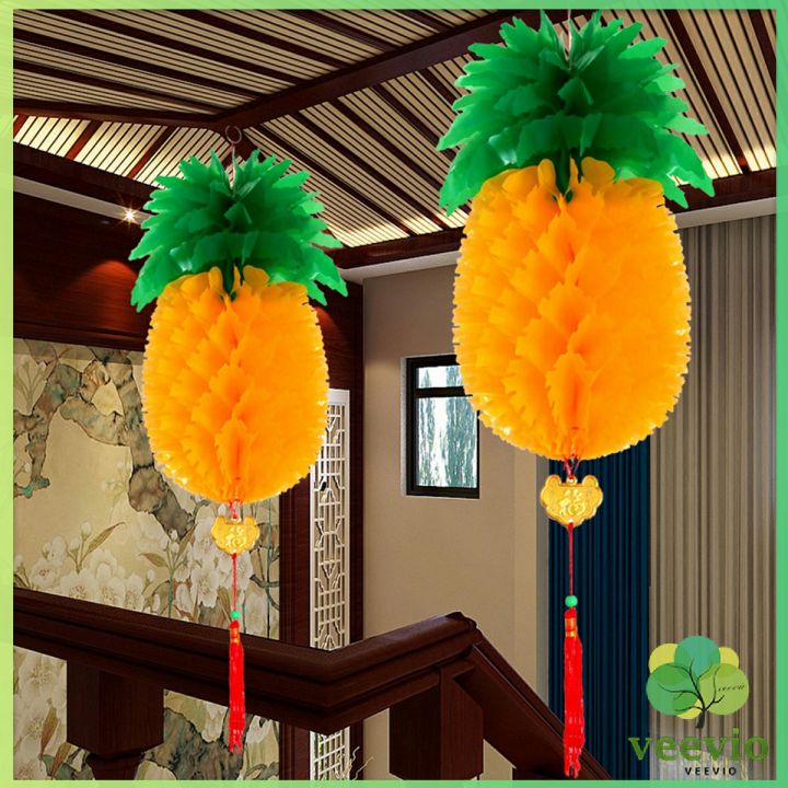 โคมไฟ-รูปสับปะรด-โคมแฟนซีตกแต่งงานรื่นเริง-pineapple-lantern
