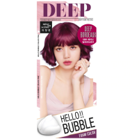 MISEENSCENE Mise En Scene Hello Bubble Foam Color (5BR Deep Bordeaux) มีส ออง แซน เฮลโล บับเบิ้ล โฟม คัลเลอร์ 5บีอาร์ ดีป บอร์โด