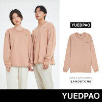 Yuedpao No.1 เสื้อยืดSignature Longsleeve Summer ผ้าหนาทรงสวย ยับยากรีดง่าย รับประกันไม่ย้วย 2 ปี สี  Sandstone