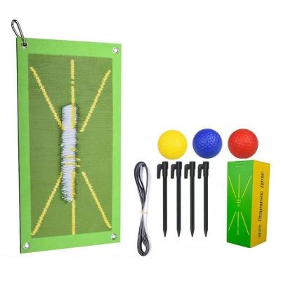 Golf Practice Mat Swing Golf Indoor Practice Mat Non-Slip Bottom Training Aid Equipment for Golf Professions Novice and Enthusiasts durable