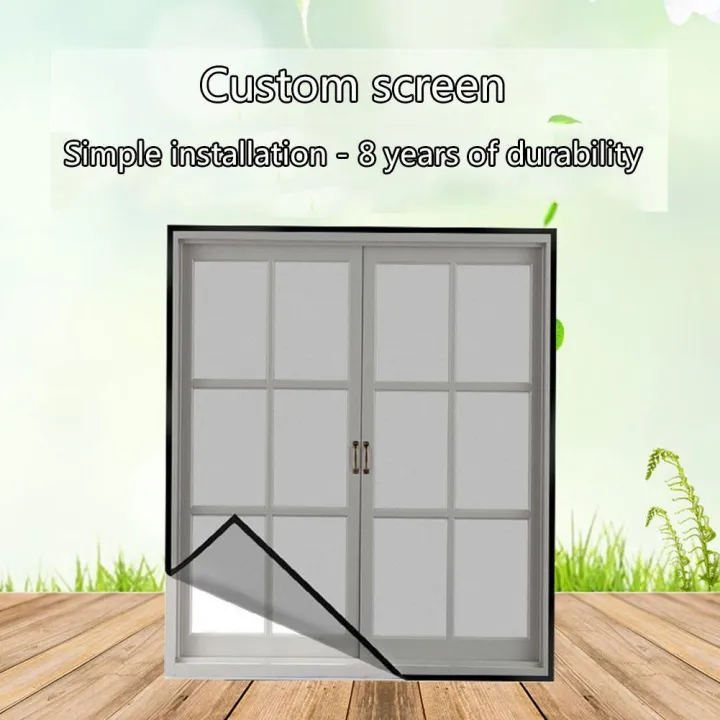 Window Mesh Door Curtain Snap Net Guard Mosquito Mosquito