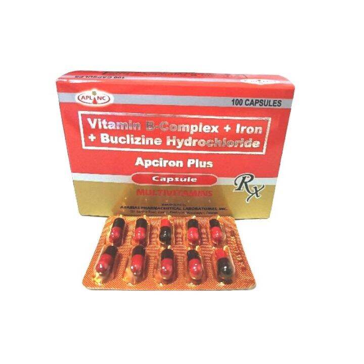 LIMIAO Mom Baby APCIRON PLUS / APPESAPH Vitamin B-Complex Iron ...