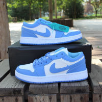 Joe 1 All-Star Joint Basketball Shoes AJ North Carolina Blue Tiffany Buckle Broken Mens and Womens Skateboard Shoes aj1 High Top Sports Shoes