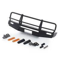 Metal 1/10 RC Crawler Bull Bar Off-Road LC80 Front Bumper for RCRUN RUN80 Chassis Land Cruiser 80 Body Upgrade Parts