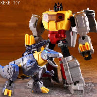 การแปลง G1 KBB Tyrone Cable King Grimlock Wave Blaster ทำให้หุ่นประกอบตุ๊กตาขยับแขนขาได้หุ่นยนต์ของเล่นถอดชิ้นได้ชาย (เป็นประโยชน์ทางสติปัญญา)