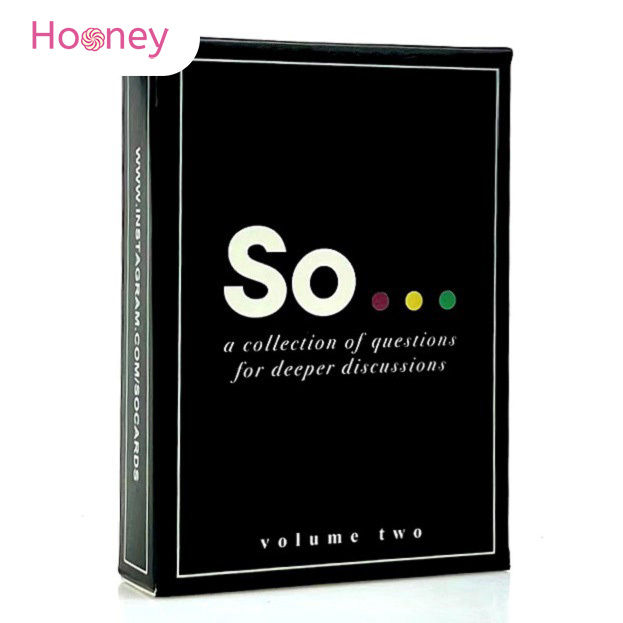 hooney-เกมการ์ดคำถามไพ่สำหรับครอบครัว-เกมไพ่สำหรับเที่ยวทะเลกลางคืน