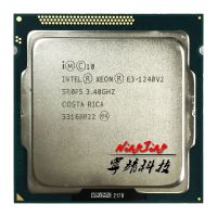 Intel Xeon E3 V2 E3-1240 1240v2 E3 1240 V2 3.4 GHz พร้อมเครื่องประมวลผลซีพียู Quad Core ขนาด8ม. 69W LGA 1155