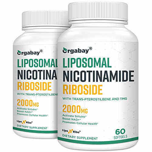 Liposomal Nicotinamide Riboside 2000 MG with TMG and Pterostilbene