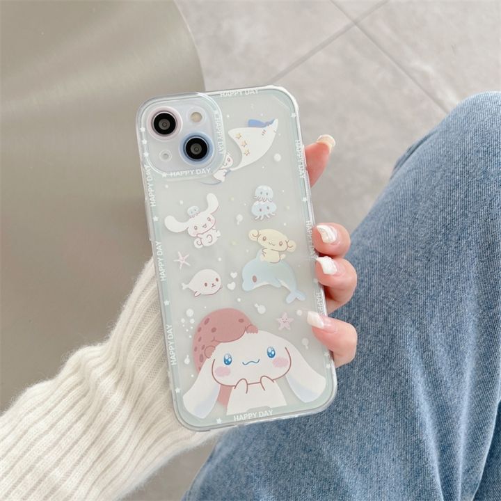 เคสไอโฟน14-เคสหมาใสขอบเหลี่ยมกล้องป้องกันเต็มรูปแบบ-สำหรับ-เคส-apple-iphone-12-xr-se-2022-14-2022-xr-เคสไอโฟน11-เคสไอโฟนse3-7-i8plus-เคสไอโฟน7พลัส-x-เคส-13-เคสไอโฟน14พลัส-11-เคสi11-pro-max-เคสไอโฟน11-