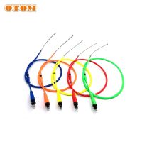 OTOM New Motor Trail Bike Motocross Universal 110Cm Straight Head Motorcycle Throttle Oil  Line For KTM ATV Dirt Pit Racing