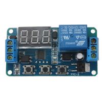 【CW】 ABKM Hot 12V Display Digital Delay Timer Relay Module