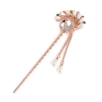 Wooden Flower Stylish Wood Vintage Handmade Hair Stick Pin