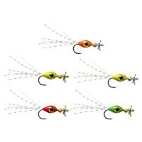 Luya Bait Propeller Topwater Bass Bait Lure With Bright Beard Floating Pencil Wavy Pencil Lure Wobbler 5pcs Water Tractor Rapid Vibration Bait innate