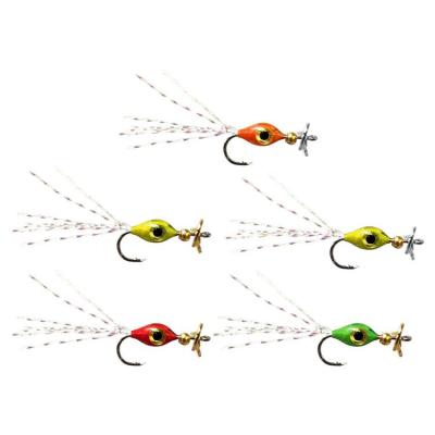Luya Bait Propeller Topwater Bass Bait Lure With Bright Beard Floating Pencil Wavy Pencil Lure Wobbler 5pcs Water Tractor Rapid Vibration Bait imaginative