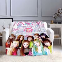 2023 in stock Twice Juvenile Idol Blanket Bedspread Sunshine Girl Flannel Home Blanket Plush Soft Comfortable Home Decor Blanket ，Contact the seller to customize the pattern for free