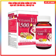 Viên uống đẹp da vitamin E 500- Thành Phần Tinh Dầu Quả Óc Chó