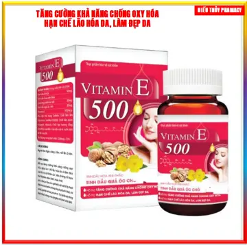 Lợi ích và công dụng của vitamin e đỏ tinh dầu hoa anh thảo bạn cần biết