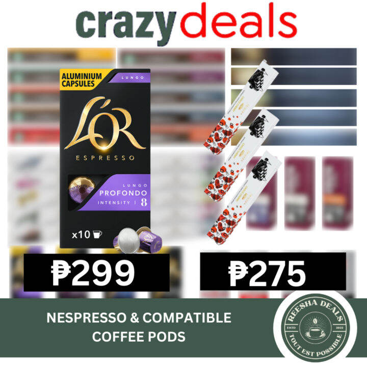 coffee ♔STARBUCKS by Nespresso, LOR Espresso, ASDA, Nespresso Original