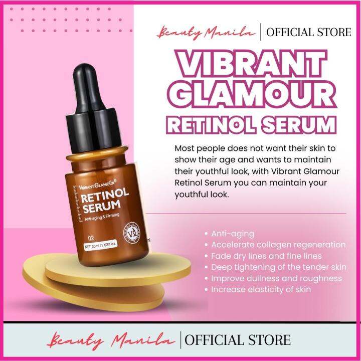 ORIGINAL VIBRANT GLAMOUR FDA Retinol Serum For Face Face Serum Retinol