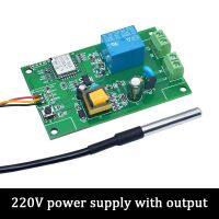 AC 220V Temperature and Humidity Remote Control Module DS18B20 DHT11 1M Sensor Line for Yiweilian