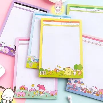 Sanrio Hello Kitty Notebook Paper Stationery Vintage Kawaii 