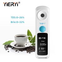 Yieryi New Blue Tooth Drip Coffee Concentrator 0~32% Brix Sugar Meter TDS 0-25% Refractometer Smart Online Monitor APP Control