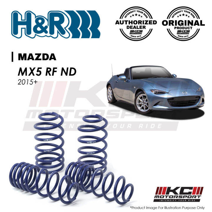 Mazda MX5 RF ND 2015+ H&R Sport Spring / Coil Springs Lazada
