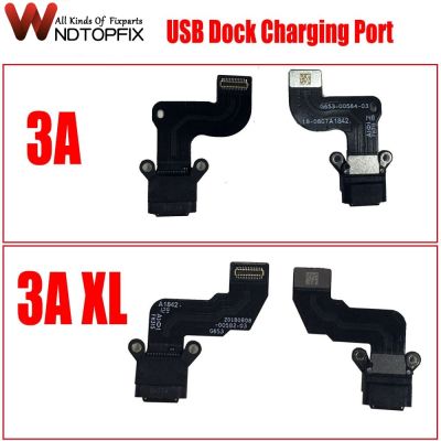 ทดสอบสําหรับ Google Pixel 3A USB Dock Charging Port ไมโครโฟนไมโครโฟนโมดูล Board Flex Cable สําหรับ Google Pixel 3A XL Charging Port