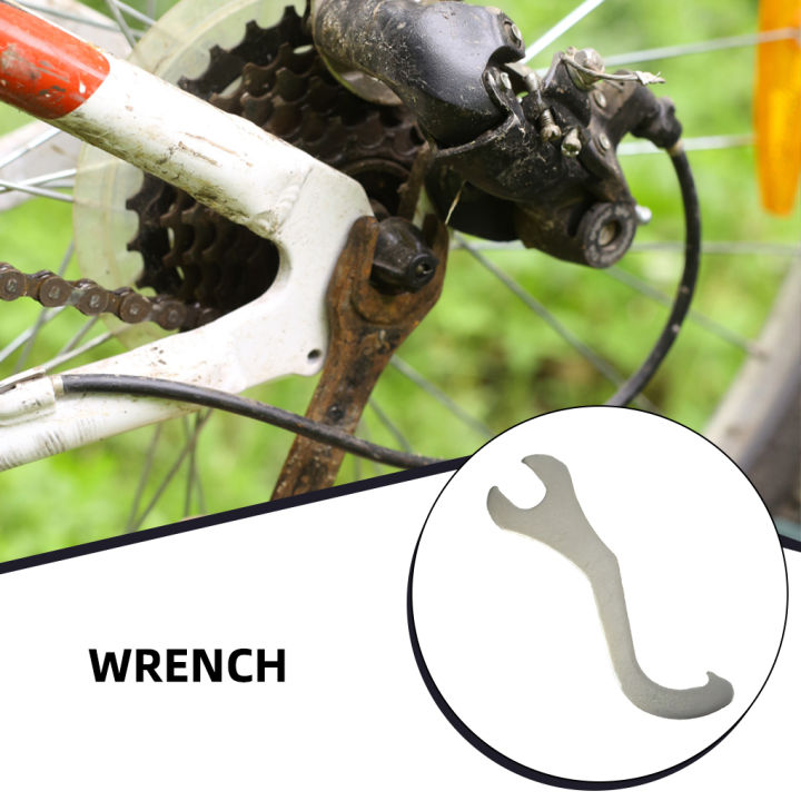 ประแจซ่อมจักรยานประแจซ่อมจักรยานชุดจานหน้าจักรยานแบบพกพาเครื่องมือติดตั้งบำรุงรักษา