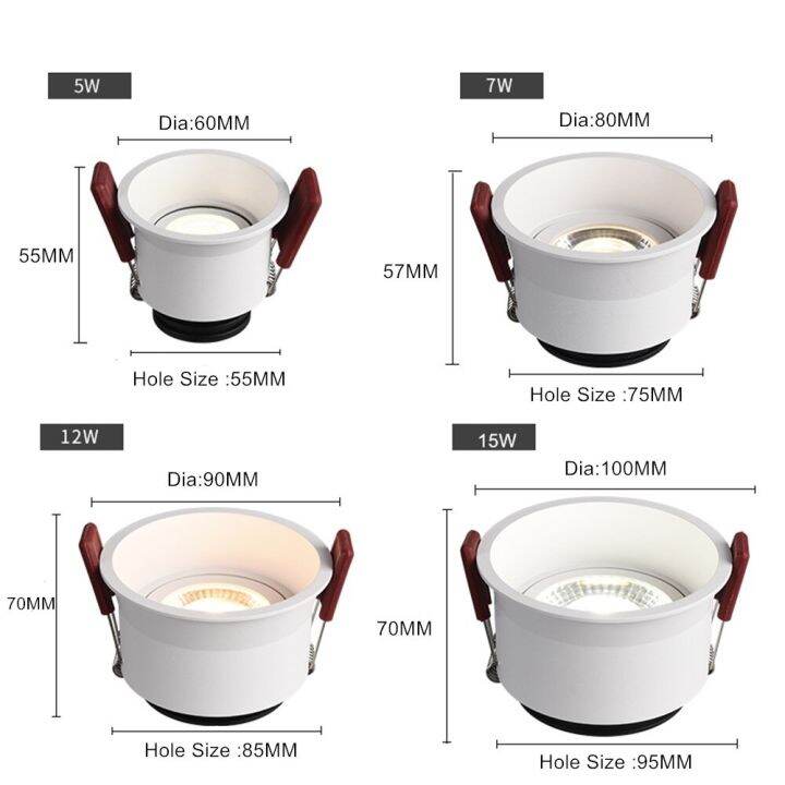 ip44ไฟดาวน์ไลท์-led-มุมที่สามารถปรับได้ไฟสปอตไลต์-cob-ป้องกันการไฟฉายแอลอีดีแสงจ้าไฟติดเพดานปิดภาคเรียนไฟ-led-กลมสีขาวลง-ac90-260v-ไฟอัตโนมัติ