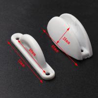 4x Nylon Door Retainer Door Catch for Caravan Camper Motorhome RV Boat White