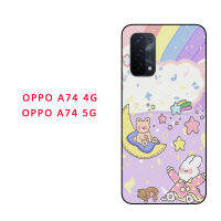 สำหรับ A74 OPPO (5ก.)/A54 4ก./A54 5ก./A77/A79เคสซิลิโคนนิ่ม