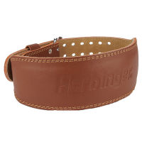 Harbinger 4 Padded Leather Belt - Brown  M เข็มขัดยกน้ำหนัก ออกกำลังกาย ฟิตเนส