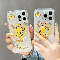 เคสซิลิโคนน่ารักสำหรับ Magsafe เคสโทรศัพท์ TTDD สำหรับ iPhone 14 11 12 13 Pro Max 12 Promax เคสโทรศัพท์แม่เหล็กลายการ์ตูนเป็ดน่ารัก